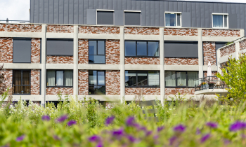 Muiden bolwerk gevel baksteen detail