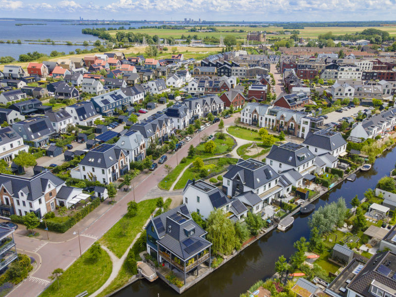 Drone beeld parkje 