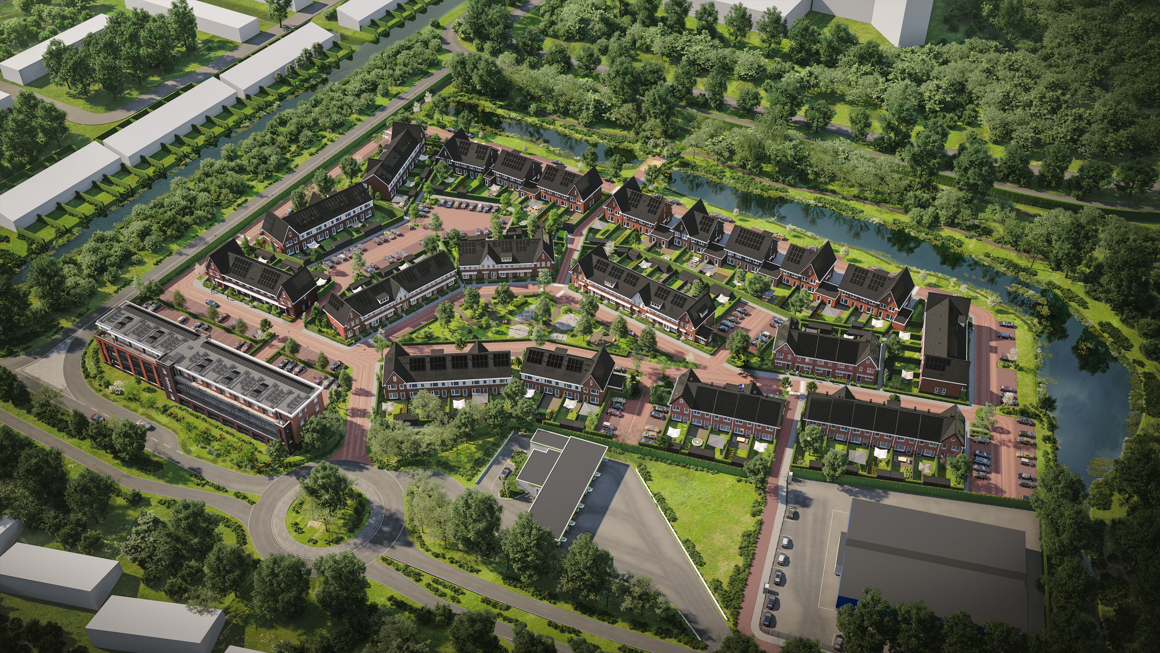 Haagstede bovenaanzicht